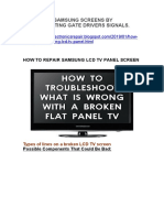 Repairing Samsung Screens by Disconnecting Gate Drivers Signals