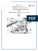 Investigación Concreto y Acero