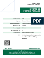 Nitrato de Potasio Perlado