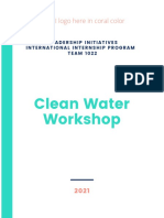 Clean Water Workshop