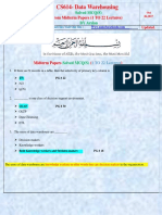 CS614 MidTerm MCQs Solved by Arslan