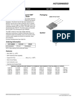 HGTG30N60B3D: 60A, 600V, UFS Series N-Channel IGBT With Anti-Parallel Hyperfast Diode Packaging