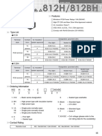 Features: 812 H - 1A - C XXVDC