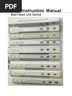 Instruction Manual: Bed Head Unit Series