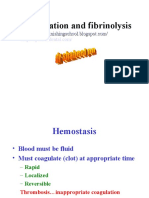 BLOOD Coagulation