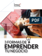 Manual 3 Formas de Emprender