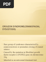 Crouzon Syndrome (Craniofacial Dysostosis)