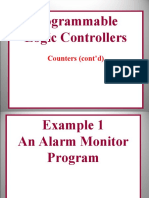 Programmable Logic Controllers: Counters (Cont'd)