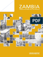 Zambia Urban Housing Sector Profile