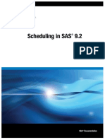 Scheduleug Unix Sas