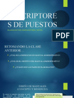 Descriptores de Puestos