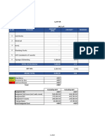 SL No Package Cost/Sft Remarks Amount (INR) : PROJECT: Indore-Licious General Contract Works