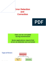 9-Error Detection and Correction-21!01!2022 (21-Jan-2022) Material I 21-01-2022 Error Detection - Correction-Up