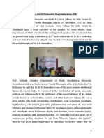 Report On World Philosophy Day Celeberation 15