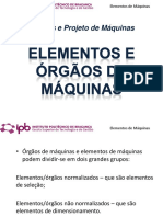 1.elementos e Orgãos de Máquinas OPM IPB