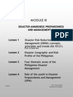 Disaster Awareness, Preparedness & M, Anagement