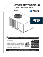 BZJ 14 SEER Rooftop manualUTP 2-5 TR