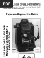 Cappuccino Maker