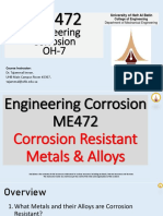 Engineering Corrosion OH-7: University of Hafr Al Batin