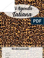 Agenda Animal Print Vrtical