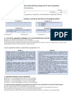 Examen Diagnostico 1er Grado Secundaria