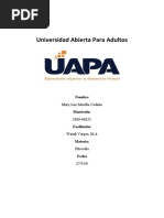 Universidad Abierta para Adultos: Mary Luz Morillo Cedeño