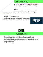 8-5 Angle of Elevation Depression