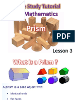 Solid Geometry Lesson 3 (Prism)