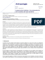 Rituales de Interacción Sexual Entre Hombres. Una Propuesta de Análisis Del Discurso y de La Práctica Del Sexo Anónimo