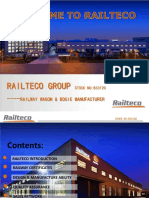 Railteco Group: Railway Wagon & Bogie Manufacturer