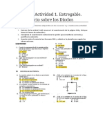 Unidad 2. Actividad 1. Entregable. Cuestionario Sobre Los Diodos