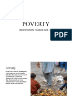 Poverty: How Poverty Change Our Life