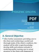 Pyogenic Discitis Power Point