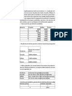 Ejercicios 1.3 Presupuesto