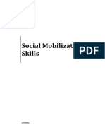 Social Mobilization Skills