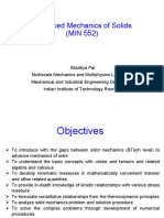 Advanced Mechanics of Solids (MIN 552)