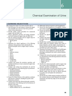 Chemical Examination of Urine: Learningobjectives