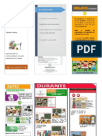 Triptico Simulacro Sismo Colegio Watson y Crick 2018