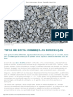 Tipos de Brita - Conheça As Diferenças - Capacitação - Mapa Da Obra