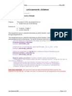 Lab Assignment #4 - C# Methods: Firstname-Lastname - Labnumber