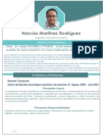 Narciso Martinez R. CV.