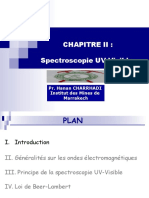 Chapitre II Chimie Instrumentale