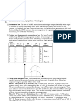 Law of Variable Proportions