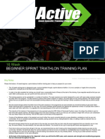 08 Training Plan 01 16 Week Sprint Beginner Program