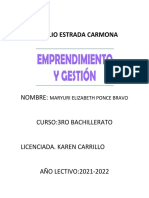 Emprendimiento y Gestion