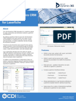 Laserfiche - CDI Microsoft Dynamics CRM