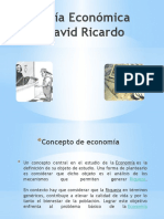 Teoría Económica de David Ricardo