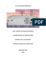 Relé de Distancia Abb Rel512