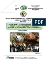 Rapport Final Eies - Abattoir Bamenda Equipe New 13 - Octobre 2017