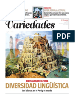 Diversidad Linguistica Variedades El Peruano